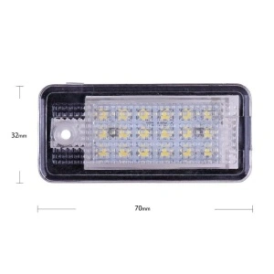 Dimensiuni lampi LED numar Audi – compatibile A4 B6 B7, A6 si Q7