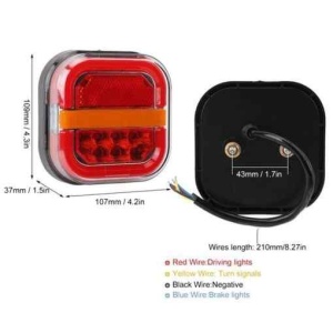 Stopuri LED universale pentru remorcă și camion compatibile 12V și 24V