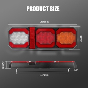 Sistem de prindere și montaj pentru lămpi LED spate, instalare rapidă și sigură