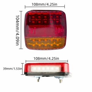 Dimensiuni stop LED remorcă 108x104mm universal camion