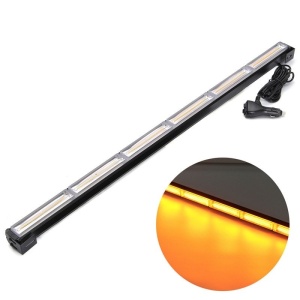 Bară girofar LED avertizare 89 cm, 6 module, stroboscop 12-24V, prindere fixă