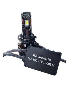Set becuri LED H7 R5 CANBUS iluminare puternică 6000K fără erori în bord