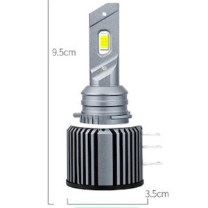 Dimensiuni bec LED H15 V20 – design compact pentru montaj fără modificări
