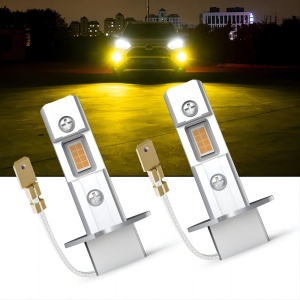 Becuri LED H3 12V compatibile auto – instalare rapidă plug & play fără erori