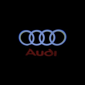 Set 2 Proiectoare LED Logo Audi pentru Portiere – Plug & Play - Img 2