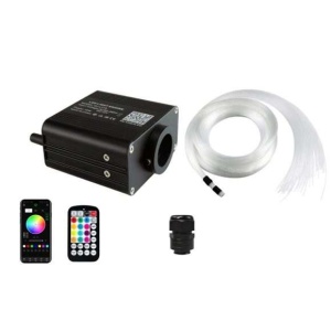 Kit Fibră Optică LED Plafon Auto – Cer Înstelat RGB cu Telecomandă