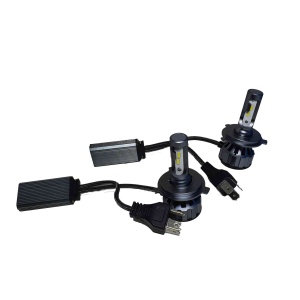 Set 2 Becuri LED H4 V20 CANBUS 120W 12000LM 6000K Fază Scurtă și Lungă