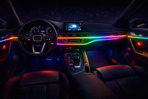 Lumini Ambientale Auto RGB 18in1 Symphony – Control APP, Efect Muzical, Interior Premium LED
