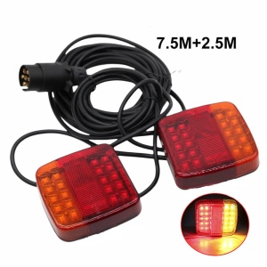 Stopuri LED remorcă cablu 7.5m mufă 7 pini universal