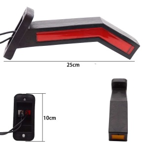 Lampă gabarit LED laterală pentru remorcă și camion