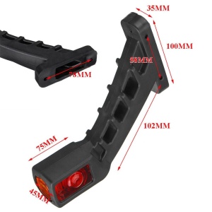 Set complet lămpi gabarit LED stânga dreapta pentru camion și remorcă