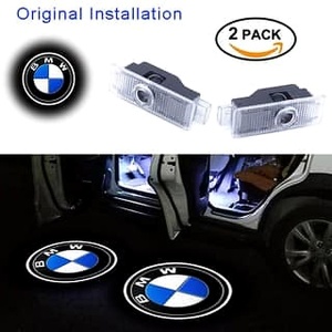 Imagine de prezentare pentru setul de 2 lămpi LED BMW cu instalare tip plug and play.