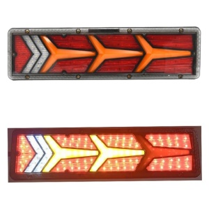 Lămpi LED spate cu semnalizare tip săgeată dinamică pentru siguranță sporită în trafic