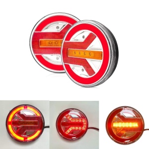 Stopuri LED spate cu iluminare roșu, galben și alb pentru funcții multiple