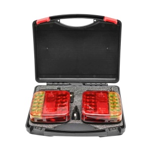 Set complet lămpi LED wireless auto 12V 24V pentru remorci și utilaje