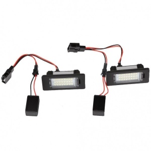 Lampa LED numar Audi CANBUS fara eroare iluminare alba puternica