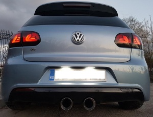 Lampa LED numar VW Passat B6 si B7 – iluminare intensa fara erori