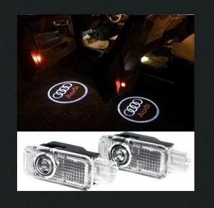 Set 2 Proiectoare LED Logo Audi pentru Portiere – Plug & Play