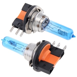 Set 2 Becuri Halogen H15 55W 12V, Lumină Albă 5000K