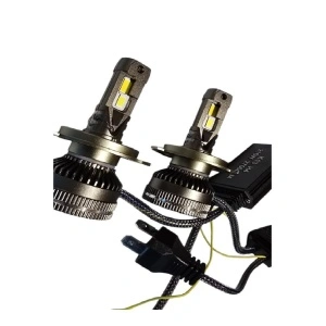 Set complet becuri LED H4 K13 pentru iluminare auto puternică