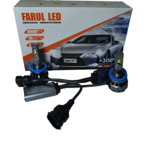 Set 2 becuri LED H11 V20 120W 12000LM cu CANBUS integrat – fără erori în bord