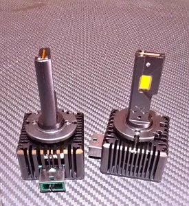 Bec LED D1S 180W 22000LM Tucrim – design compact cu răcire activă