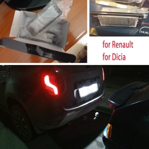 Compatibilitate lămpi LED număr pentru Dacia Duster, Logan MCV și Renault Laguna, Scenic