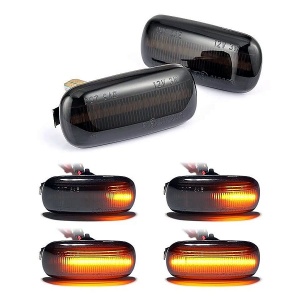 Set 2 Lămpi Semnalizare Aripă Dinamică Audi A3 8P, A4 B6, A4 B7, A6 C6, 5W, Fără Eroare
