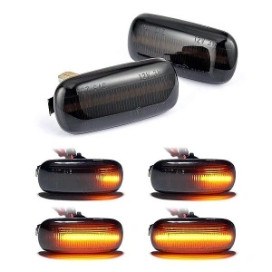 Set 2 Lămpi Semnalizare Aripă Dinamică Audi A3 8P, A4 B6, A4 B7, A6 C6, 5W, Fără Eroare