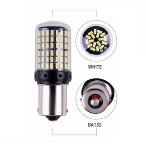 Set becuri LED pentru marsarier compatibile P21W BA15S