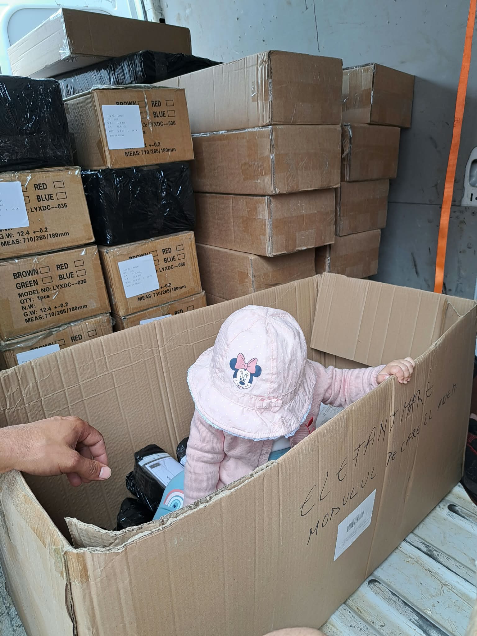 Nina printre primele colete CIUPIGO