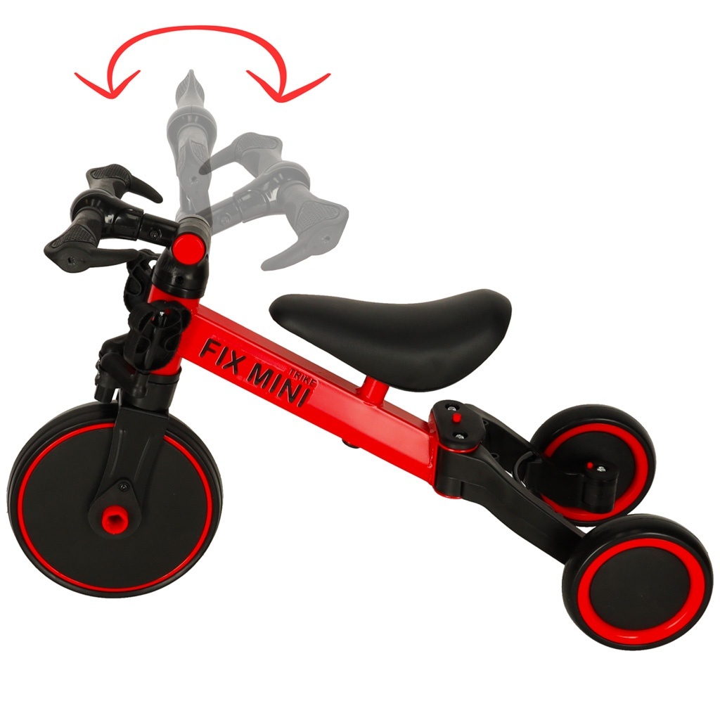 Tricicletă 3 în 1 Trike Fix Mini Cross-Country cu Pedale