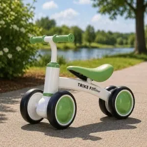 Bicicletă de Echilibru Trike Fix Tiny cu 4 Roți – Cross-Country pentru Copii 2+ ani - Img 3
