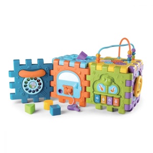 Cub Interactiv cu Activitati pentru Copii, multicolor, +18 luni - Img 6