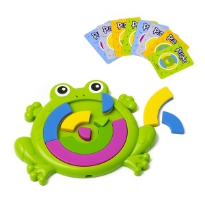Joc Educativ Puzzle – Broască cu Inele Colorate și 40 de Provocări - Img 5