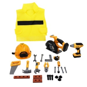 Kit DIY pentru Copii – Set Unelte de Construcții cu Accesorii și Cască