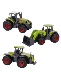 Set fermă cu tractoare și utilaje agricole – vehicule, remorci și animale, 3+ ani - Img 4