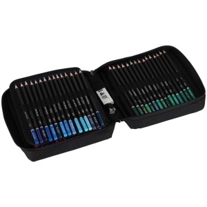 Set Profesional de Creioane Colorate 120 Culori + Etui – Paletă Bogată pentru Artiști și Pasionați de Desen - Img 2