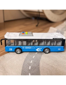 Autobuz urban interactiv – scara 1:16, lumini, sunete și uși mobile, 3+ ani - Img 3