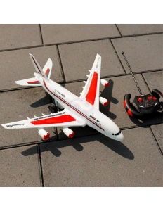 Avion cu telecomandă - vehicul electric pentru copii, efecte interactive, 3+ ani - Img 6