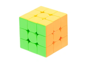 Cub magic 3x3, joc logic de tip puzzle pentru copii și adulți, 5,5 cm - Img 2
