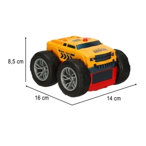 Mașină RC 2-în-1 Revolt Rescue Racer – Transformare Automată, 2.4 GHz, Roți Off-Road - Img 9
