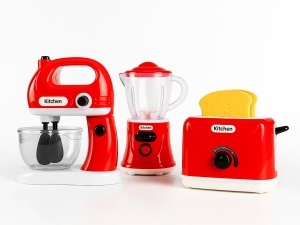 Set Bucătărie pentru Copii – Mixer, Blender și Prăjitor de Pâine cu Accesorii