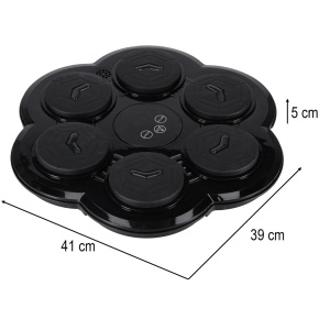 Tinta antrenament box pentru copii si adulti, Iluminare LED, 6 zone de lovire, 9 moduri de viteza, punctaj electronic, Bluetooth, Alimentare USB, Manusi si Accesorii de montare Incluse - Img 6