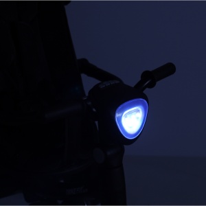 Tricicleta Trike Fix ELITE 2in1, multifunctionala, scaun rotativ cu capacitatea de a regla unghiul, baldachin si suport picioare pliabil, lumini si muzica, negru - Img 11