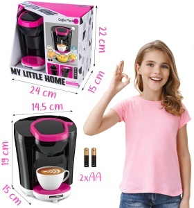 Aparat de Cafea, Espressor de Jucărie cu Sunete și Funcție de Turnare Apă – Set Complet Barista - Img 8