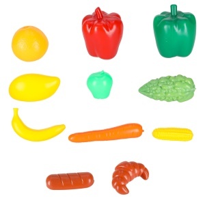 Supermarket de Joaca copii cu cărucior, 47 de accesorii, casă de marcat, 79x53x34cm - Img 4