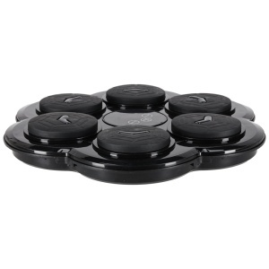 Tinta antrenament box pentru copii si adulti, Iluminare LED, 6 zone de lovire, 9 moduri de viteza, punctaj electronic, Bluetooth, Alimentare USB, Manusi si Accesorii de montare Incluse - Img 3