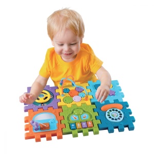 Cub Interactiv cu Activitati pentru Copii, multicolor, +18 luni - Img 4