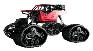 Mașină cu Telecomandă 4x4 Off-Road 1:16 – Rock Climbing RC, Șenile + Roți 2in1, Viteză 20 km/h, Roșu - Img 3
